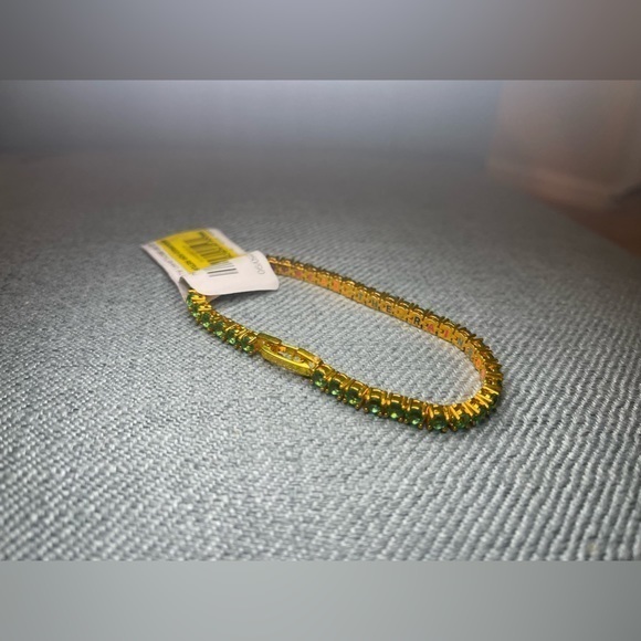 Kurt Geiger London NWT Blue Crystal Tennis Bracelet